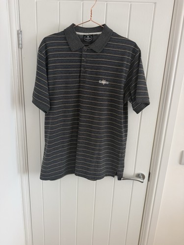 Grey striped short sleeve - short,