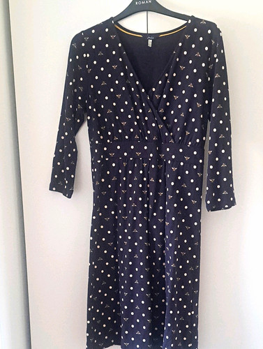 Joules navy white - navy, polka