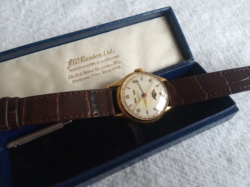 Vintage moon phase watch - vintage,