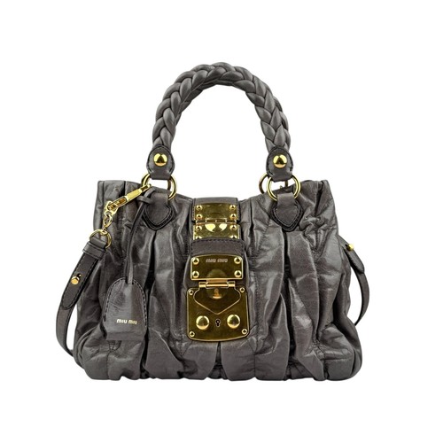 Miu matelasse handbag - miu,