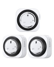 DEWENWILS Plug Timer 3 Pack