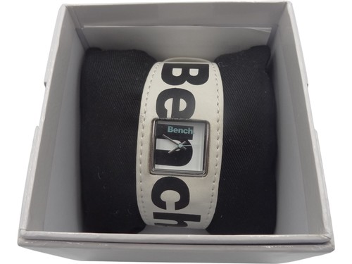 Bench logo wristwatch white - bench,