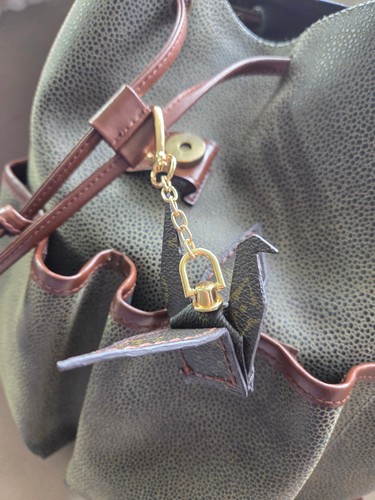 Monogram origami crane bag - monogram,