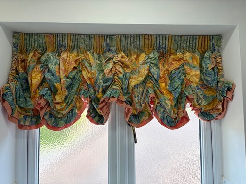 Curtains balloon valance - curtains,