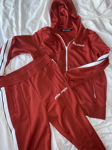 Mens red white - stripe, palm