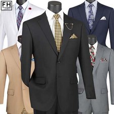 VINCI Men's 2-Button Reg-Fit