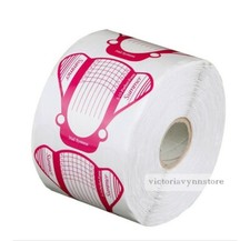 Nail Art Form Stickers Self adhesive Extension UV Builder Tips Gel Forms Summer