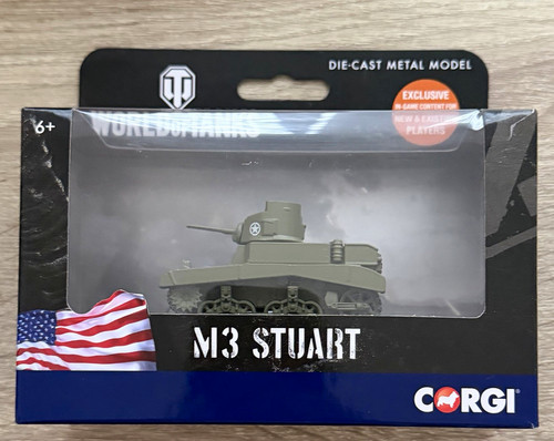 Corgi world tanks stuart - corgi,