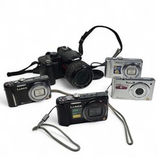 5x Panasonic Digital Cameras Job Lot - LUMIX DMC-FZ50 TZ30 TZ20 TZ18 FS42
