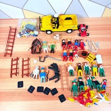 Vintage 1980 Playmobil Mixed Lot of Figures & Extras - Robin Hood & Pirates