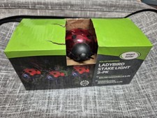 Solar Ladybird Stake Lights