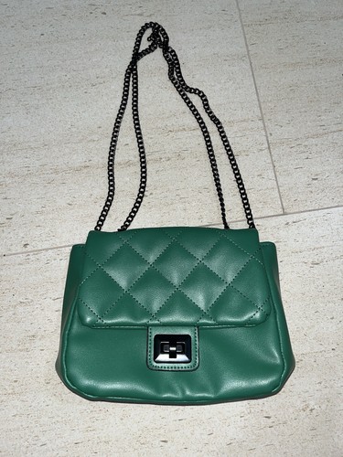 Small green crossbody bag - small,