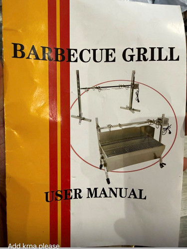 Rotisserie spit roaster - rotisserie, user