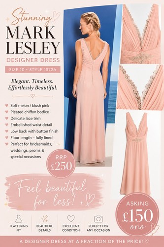 Mark lesley pink chiffon - mark,