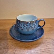 Denby midnight blue cup and