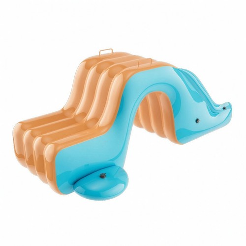 Inflatable pool with slide - pool,