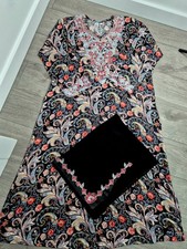 Emirati mukhawar dress floral - emirati,