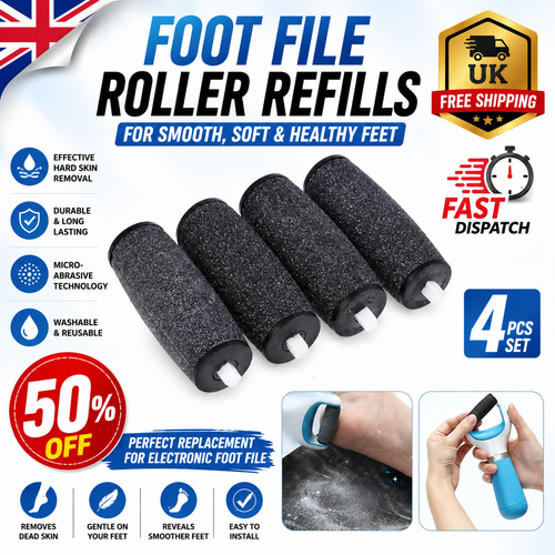 4pcs foot file - file, roller