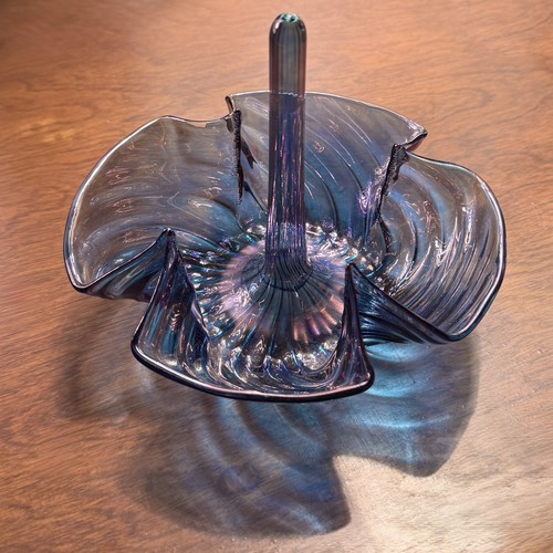 Vintage fenton blue purple - fenton,
