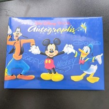 Original Signed Disney Autograph Book 2001