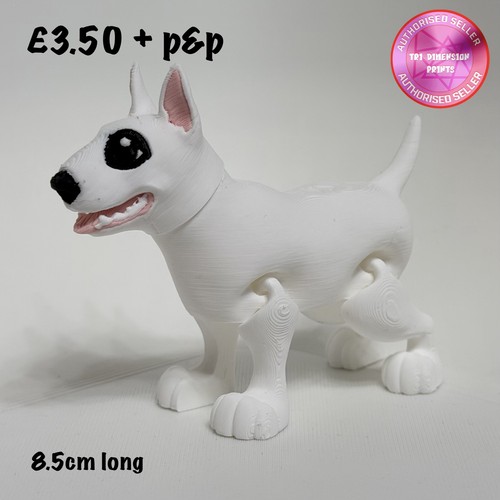 Mini bull terrier - mini, fidget