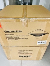 Warmiehomy Outdoor Patio Heater 500/1000/1500w Settings Never Been Used
