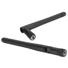 UK 2/4pcs 2.4G 4G RP-SMA Male 11CM Wifi Antenna Dual‑Band Wireless Antenna Home