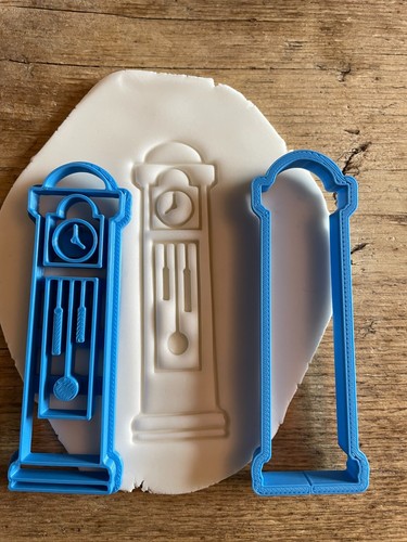 Grandfather clock biscuit - grandfather,