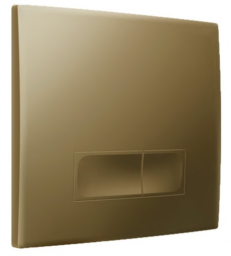Dual flush plate p04 - plate, (square)