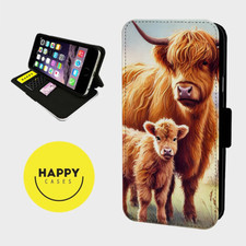 HIGHLAND CALF COW LOVE - Faux