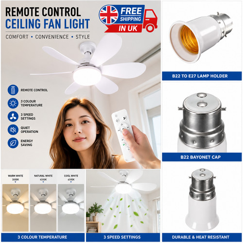 E27 led ceiling fan light - e27,