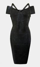Karen Millen NWL Black Bondage