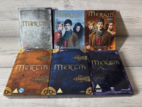 Merlin bbc complete dvd - bbc,