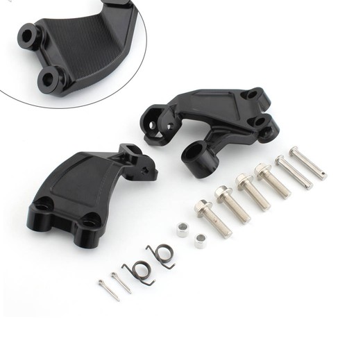 Black rider footrest foot - rider,