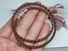 Genuine Pandora Brown Leather