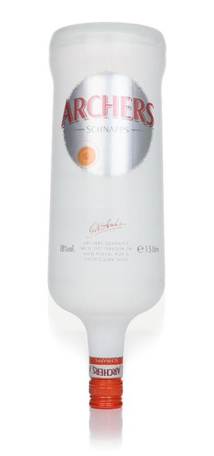 Archers peach schnapps 5l - peach, 1.5l