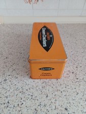 Original Jacob's Cream Crackers Tin - 22.5cm x 9.5cm x 8cm