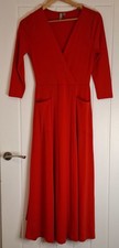 Wrapover Long Dress Size 6