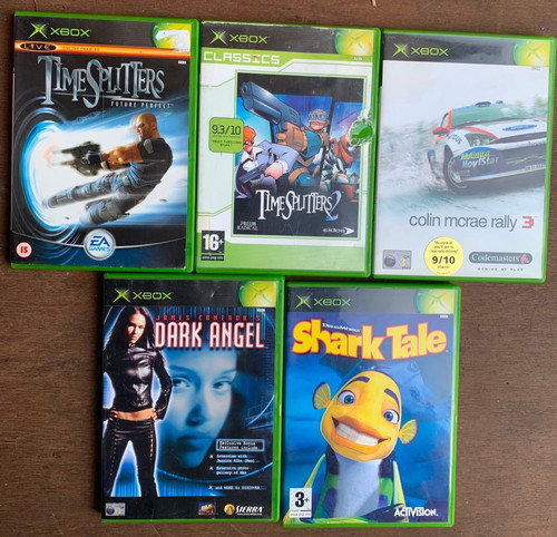 Original xbox games bundle - original, job