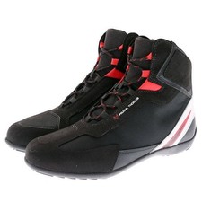 Frank Thomas Viper Short Boots Black Red Size UK 9