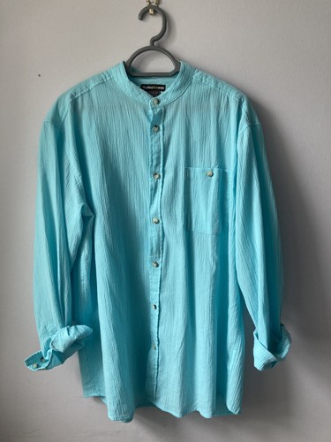Men button down grandad - ,