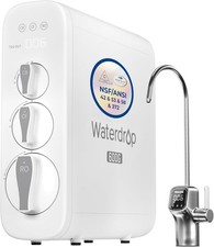 Waterdrop G3P600 Reverse Osmosis Water Filter, 600 GPD, 8-Stage Filtration