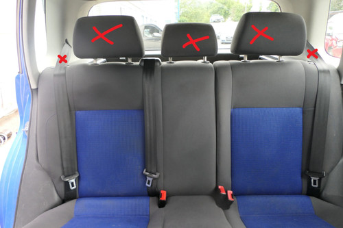 Polo 9n3 seat rear - polo,