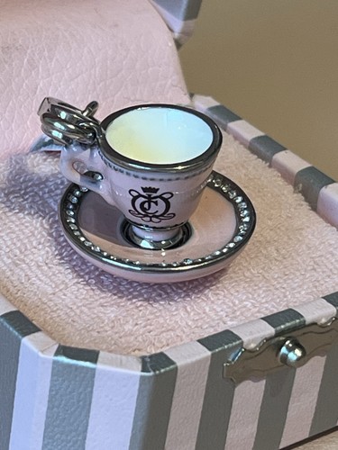 Juicy couture teacup charm - juicy,