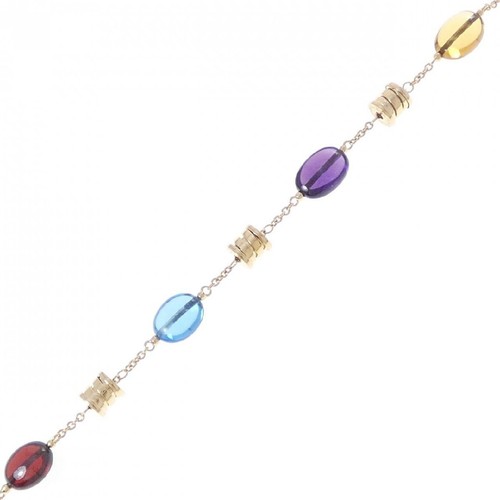 Bvlgari color stone bracelet - color,