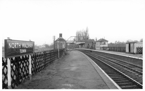 1959 north walsham town train - north,