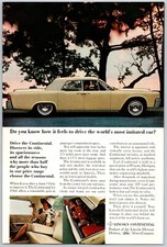 Vintage Print Ad 1964 Lincoln