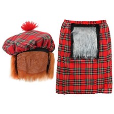 ADULTS KILT & HAT SCOTLAND
