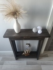 Brand New Handmade Wooden Console Table- Many Colours. Unique Design