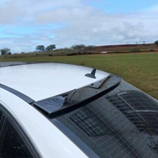 Rear Window Roof Spoiler Wing Gloss Black For Benz C Class W204 2007-2013 Saloon